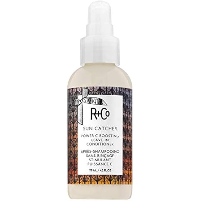 R+Co SUN CATCHER POWER C BOOSTING LEAVE-IN CONDITIONER | PROTECTIVE NOURISHMENT + DETANGLES + SOFTENS | VEGAN + CRUELTY-FREE | 4.2 OZ - Image 1